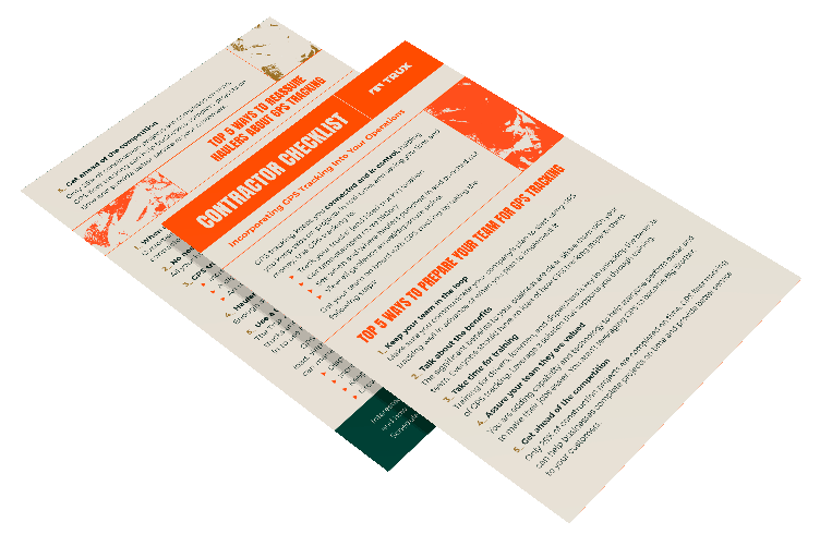 Contractor Checklist 