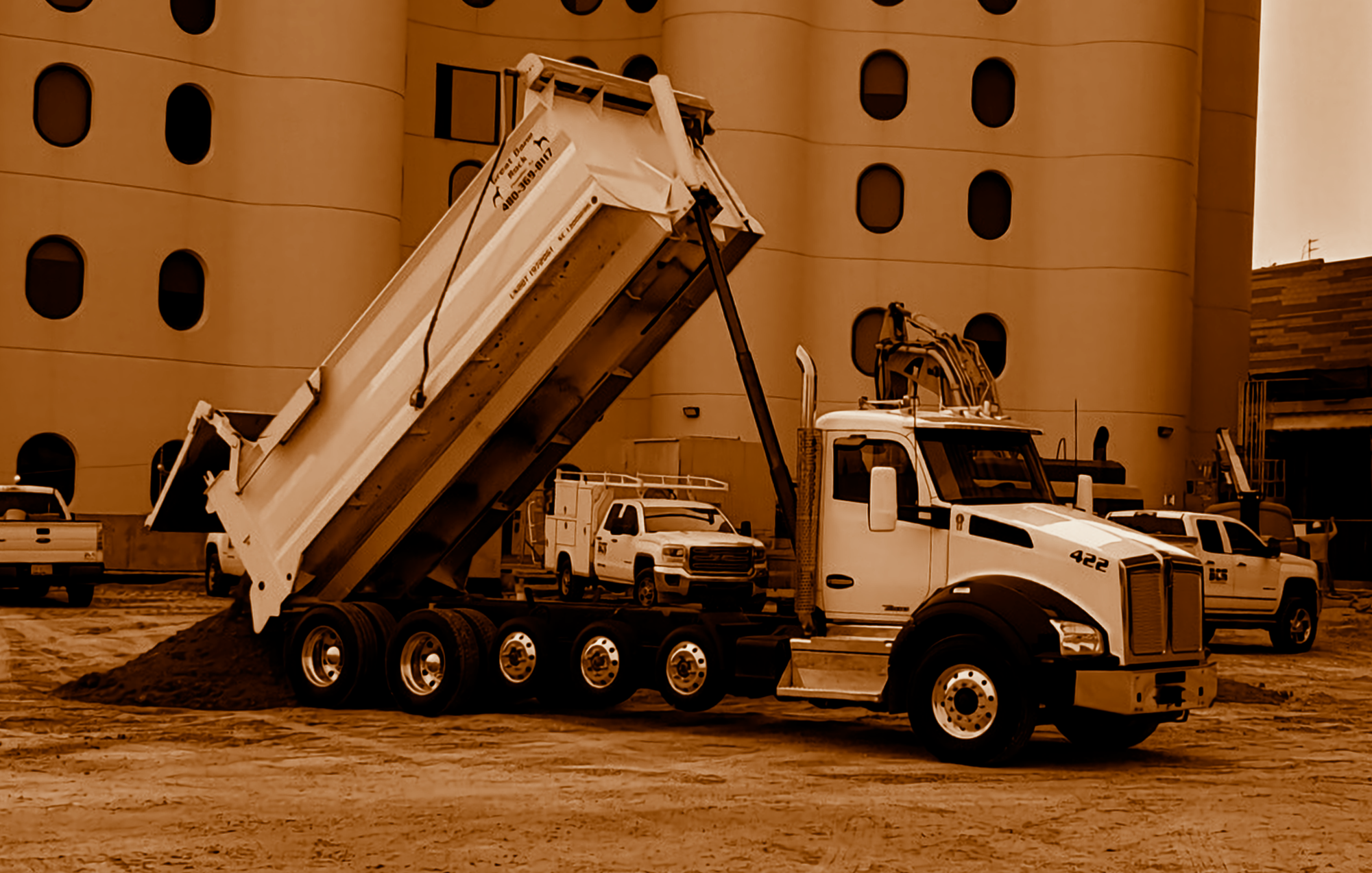 Great Dane Rock Dump Truck