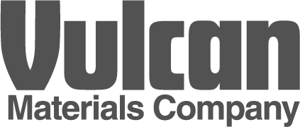 Vulcan Material Company Logo Grayscale