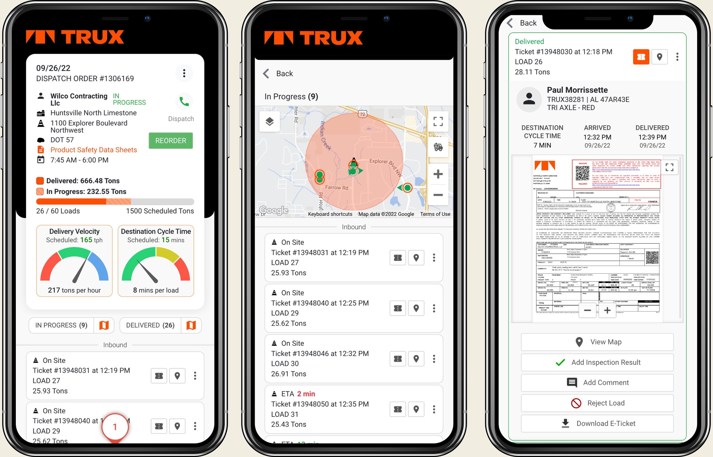 Trux Materials: Efficient Material Delivery | TRUX