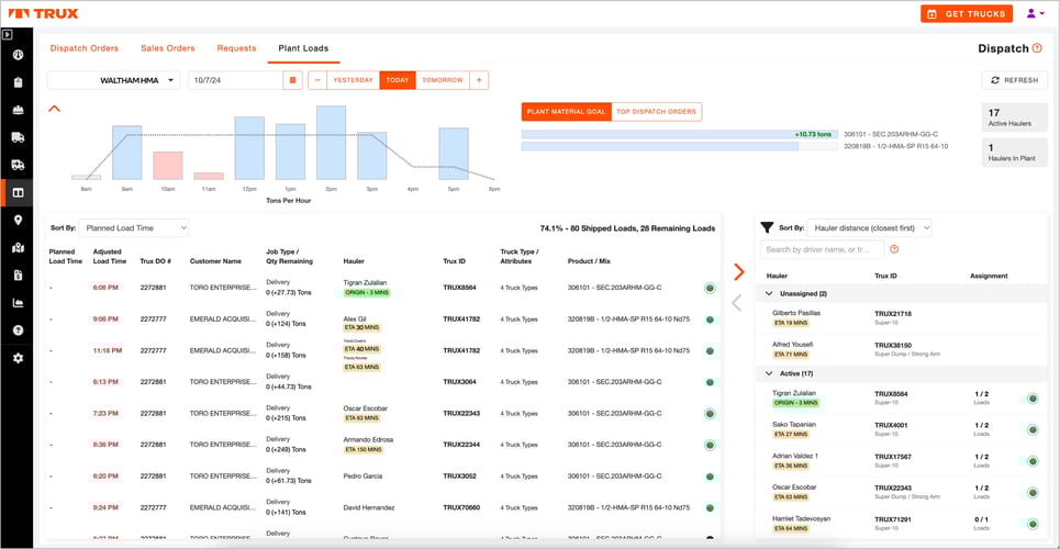 Screenshot of Trux Materials 