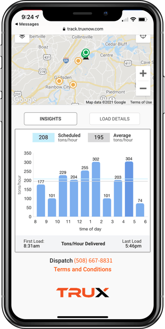 TRUX-delivery-tracker
