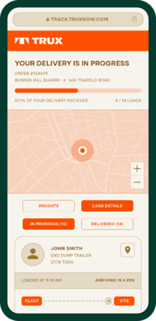 Trux Delivery in Progress