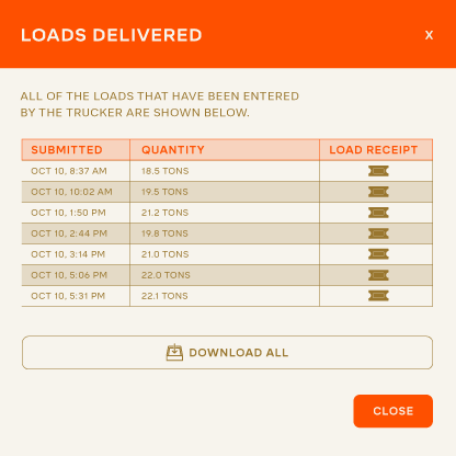 Download Load Slips